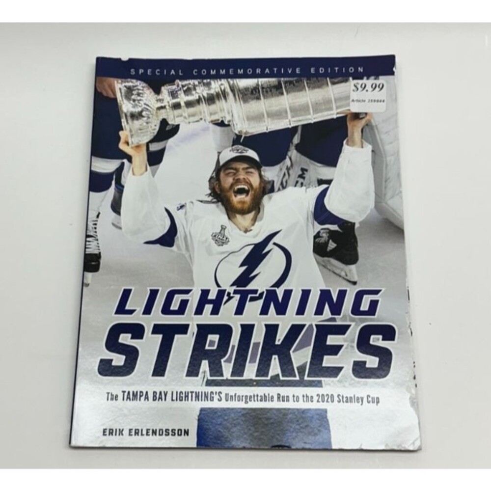 Lightning Strikes Tampa Bay Lightning 2020 Stanley Cup Erik Erlendsson NHL Book